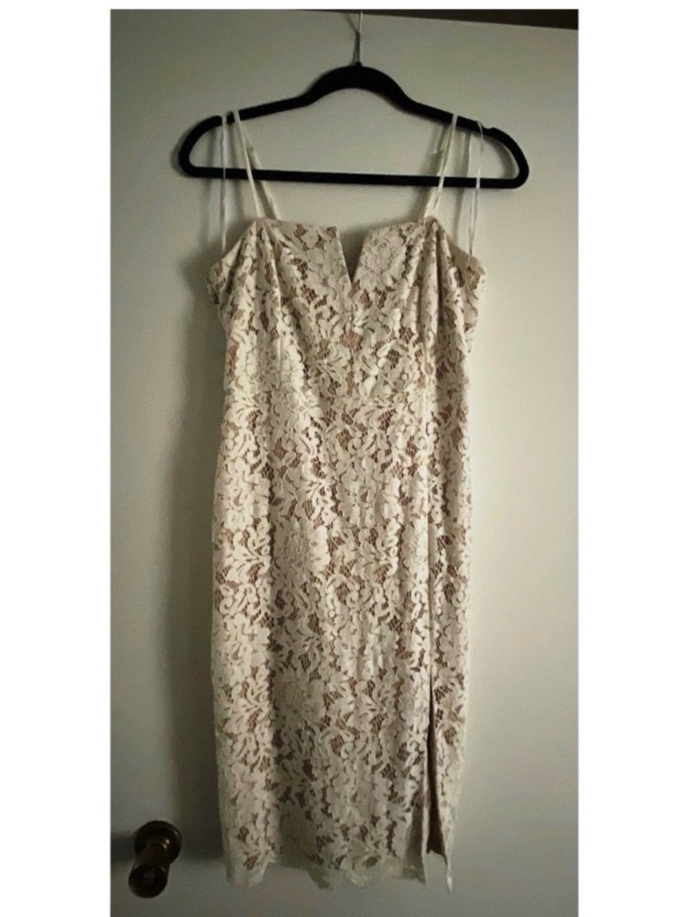 LULUS White Lace Dress - Picture 6 of 9